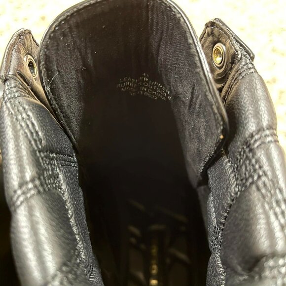 KURT GEIGER London Lace Up Patent Leather Boots, Size 41 (Men’s 8/Women’s 10) main image 11
